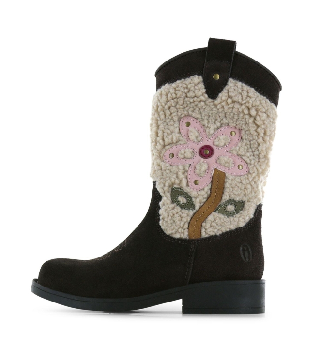 Shoesme laarzen Dark Brown Teddy NW26W006