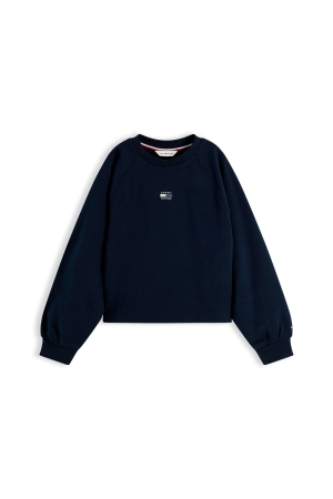 Tommy Hilfiger Sweater Tonal Flag Dark Night Navy