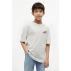 Tommy Hilfiger shirts Light Grey Heather KB0KB10895