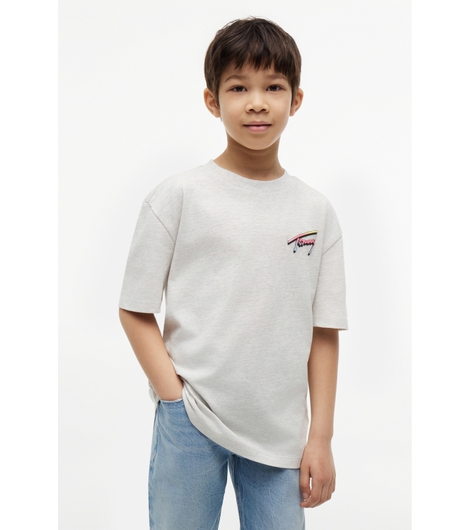 Tommy Hilfiger shirts Light Grey Heather KB0KB10895