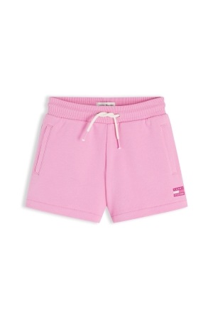 Tommy Hilfiger Sweatshort Tonal Flag Pink Daisy