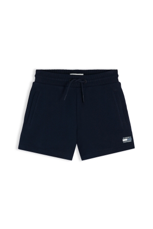 Tommy Hilfiger Sweatshort Tonal Flag Dark Night Navy
