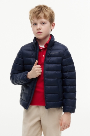 Tommy Hilfiger Donsjas Dark Night Navy