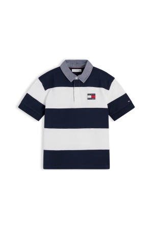 Tommy Hilfiger Poloshirt Dark Night Navy Stripe