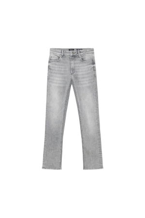 Rellix Spijkerbroek Straight Fit Used Grey Denim