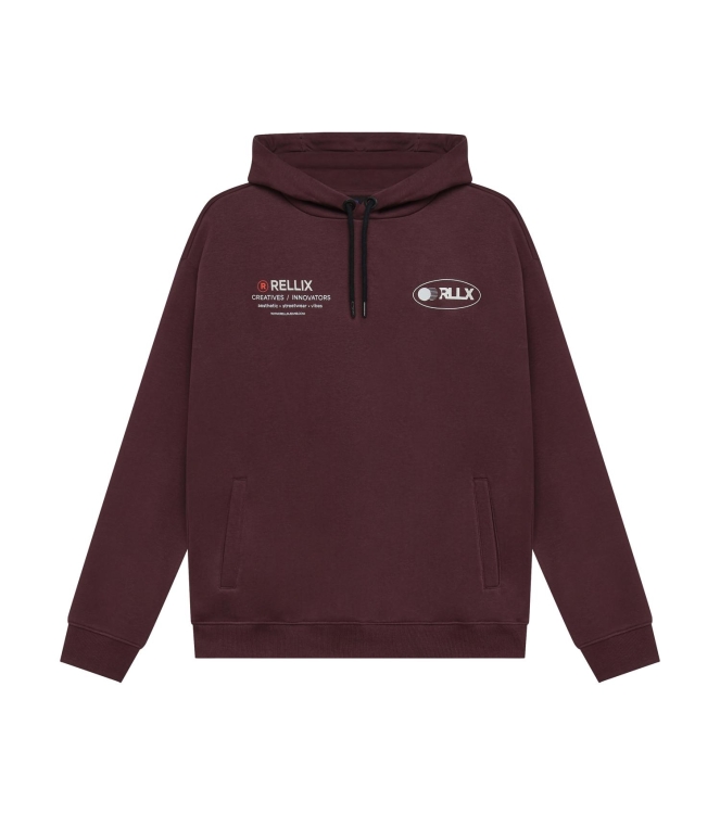 Rellix truien Dusty Bordeaux 940513