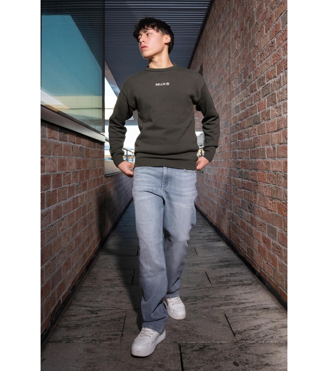 Rellix truien Army Wood 940564