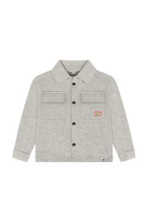 Daily7 Shirt Jacket Natural Melange