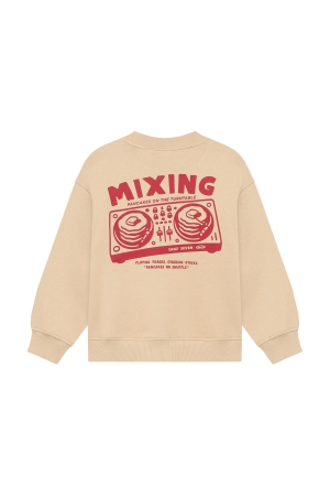 Daily7 Sweater Oversized Backprint Ginger Root