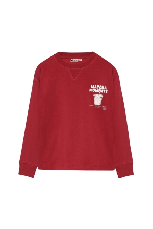 Daily7 T-shirt Rythmic Red