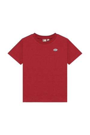 Daily7 T-shirt Basic Rythmic Red