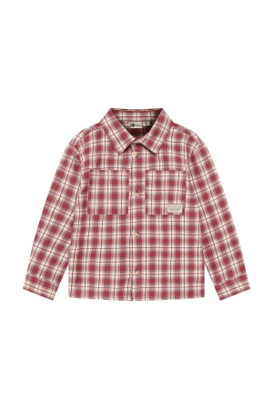 Daily7 Overhemd ruit Rythmic Red