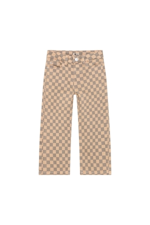 Daily7 Broek geruit Ginger Root