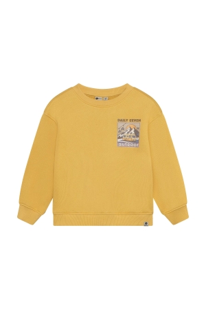 Daily7 Sweater Oversized Backprint Fall Leaf