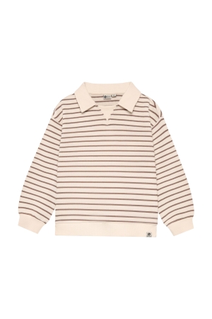 Daily7 Sweater Oversized Collar Sandshell