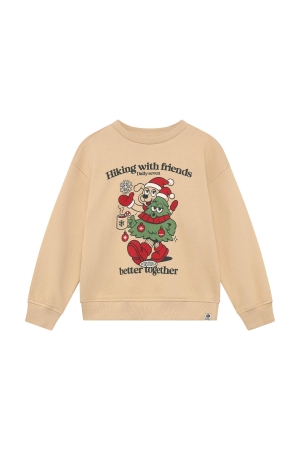 Daily7 Sweater Oversized Christmas Ginger Root