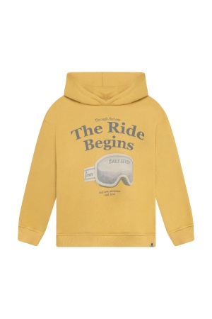 Daily7 Hoodie Oversized Artwork Fall Leaf