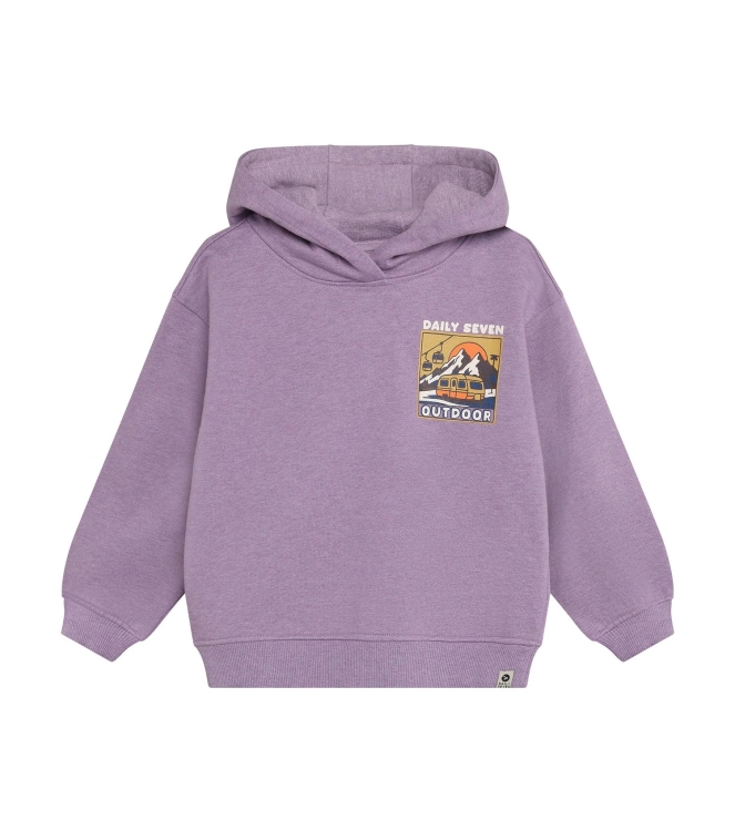 Daily7 truien Purple Melange 920454