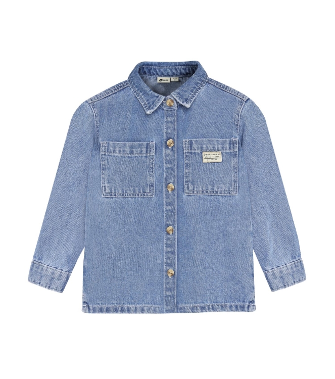 Daily7 overhemden Medium Denim 920468