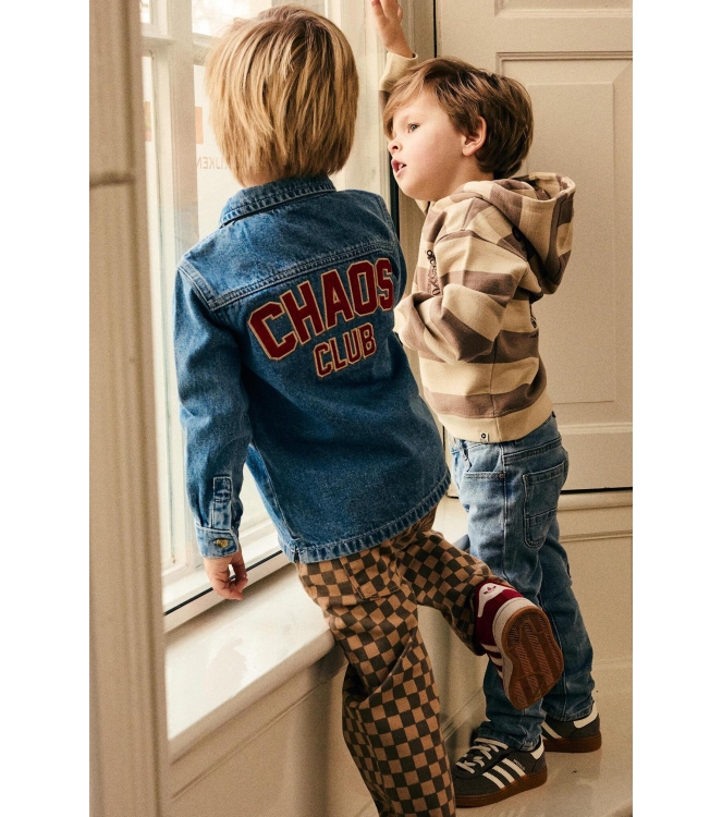 Daily7 overhemden Medium Denim 920468