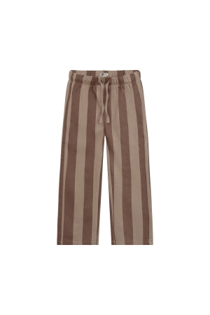 Daily7 Broek met Streep Almond Brown