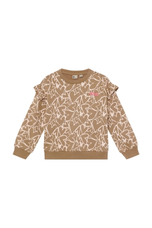 Daily7 Sweater Allover Print Affogat