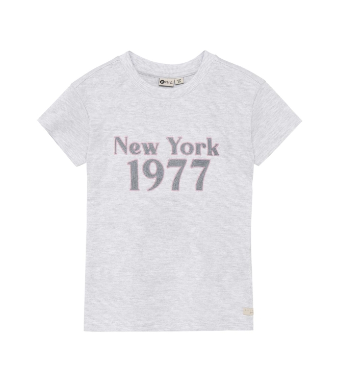 Daily7 shirts Light Grey Melange 930475