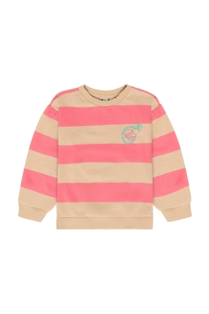 Daily7 Sweater Big Stripe Ginger Root
