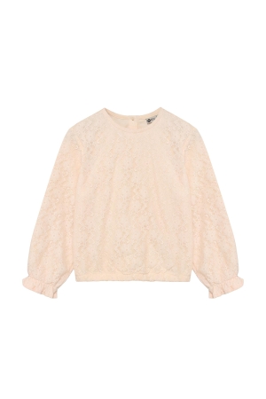 Daily7 T-shirt Lace Mother of Pearl