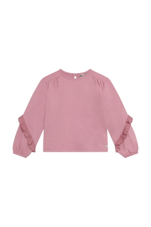 Daily7 T-Shirt Ruffle Lilas