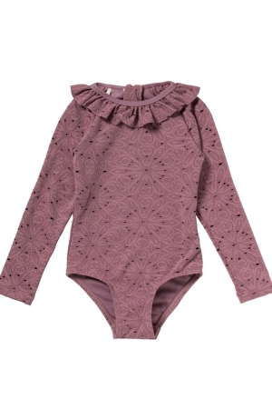 Salted Stories UV-werend Badpak Broderie Dusky Orchid