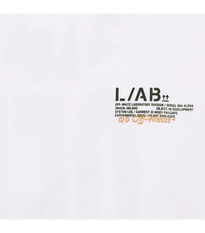 LAB By Off White shirts White OLFJB11F