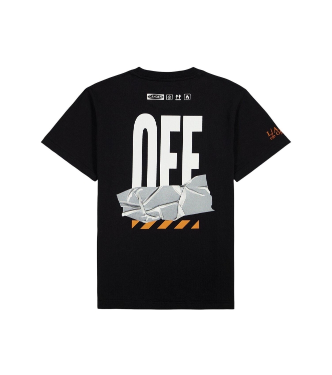 LAB By Off White shirts Black OLFJB11F