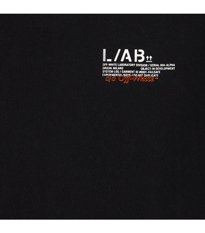 LAB By Off White shirts Black OLFJB11F