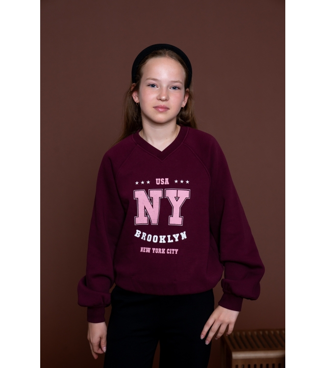 Geisha truien Burgundy/Pink 62551K-24