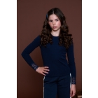 Geisha blouses Navy 62602K-26