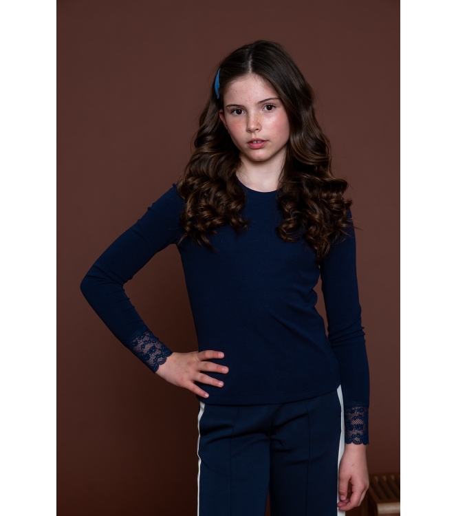 Geisha blouses Navy 62602K-26