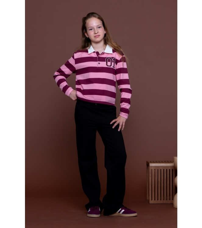 Geisha truien Burgundy/Pink 62630K-41