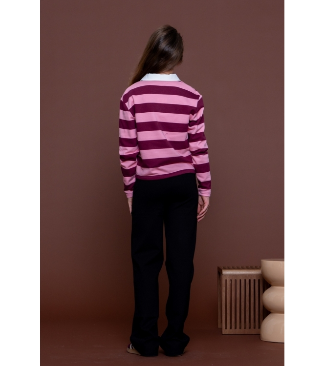 Geisha truien Burgundy/Pink 62630K-41