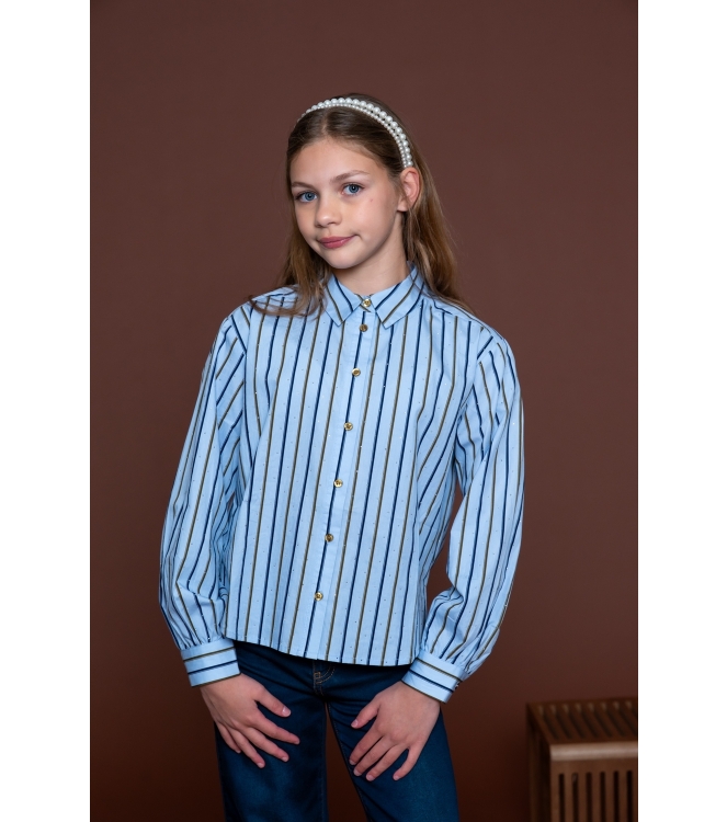 Geisha blouses Light Blue 63564K-21