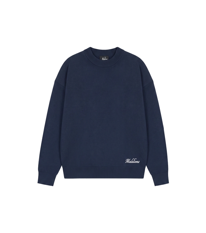 Malelions Junior truien Navy MJB50026007