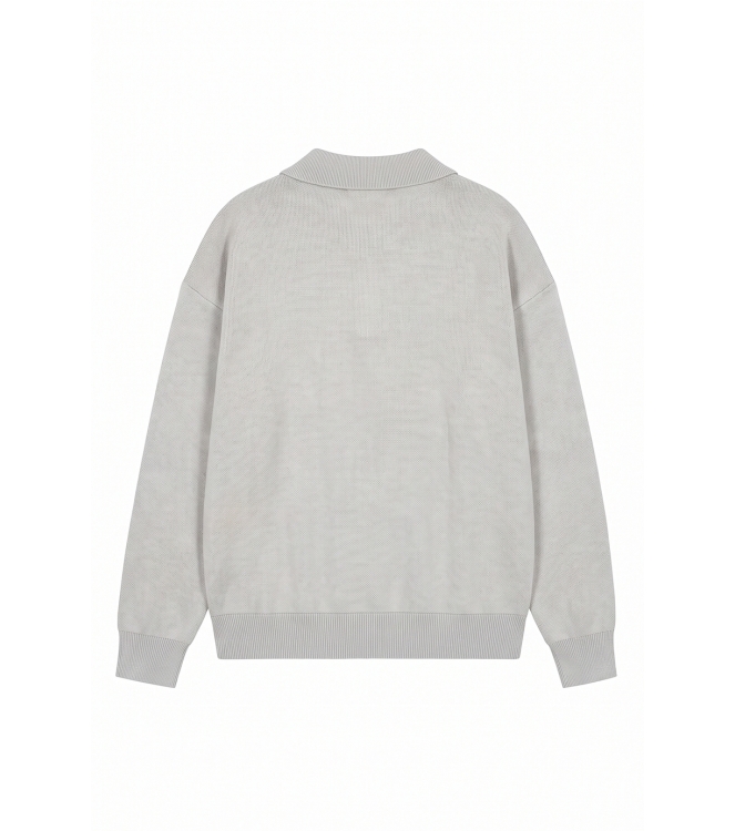Malelions Junior truien Grey Melange MJB50026009