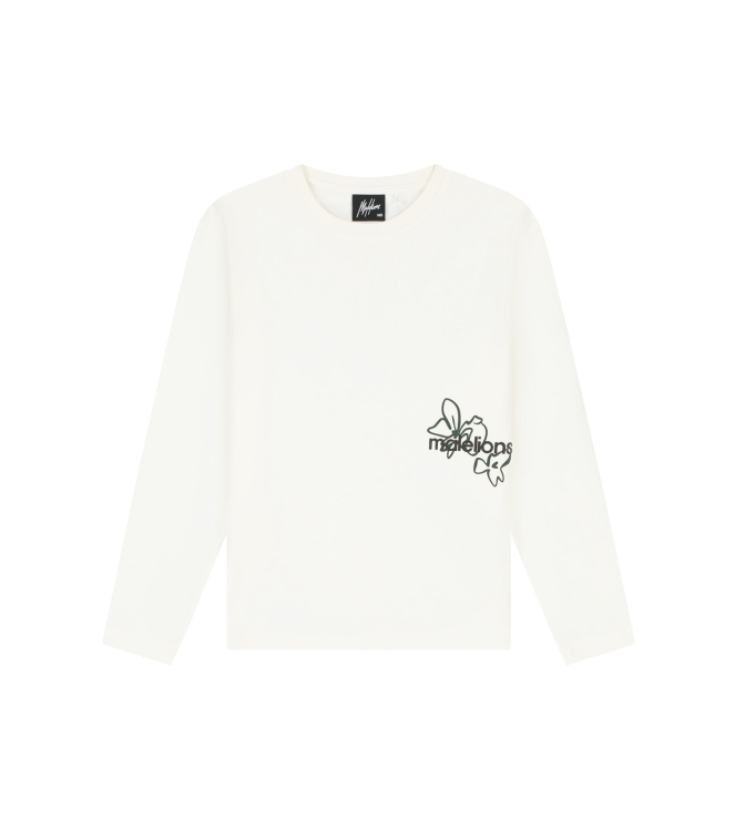 Malelions Junior shirts Off-White MJB50026021