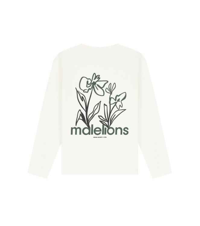 Malelions Junior shirts Off-White MJB50026021