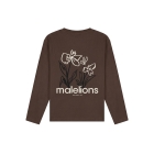 Malelions Junior shirts Brown MJB50026021