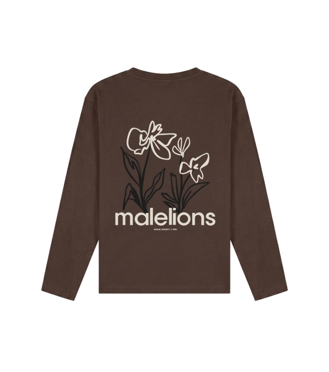 Malelions Junior shirts Brown MJB50026021