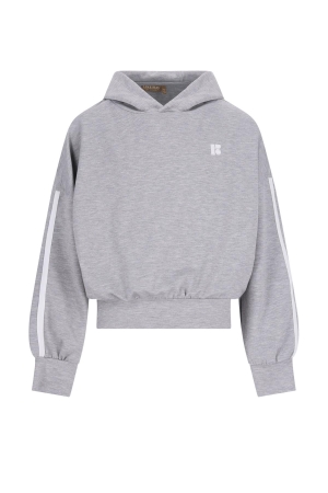 Like Flo Denies sweater met capuchon Grey melee