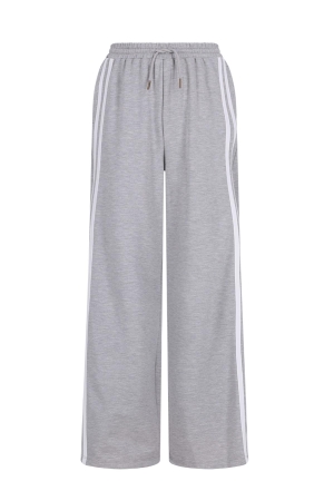 Like Flo Felur joggingbroek met rechte pijpen Grey melee