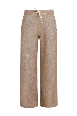 Like Flo Fenya broek metallic Soft gold