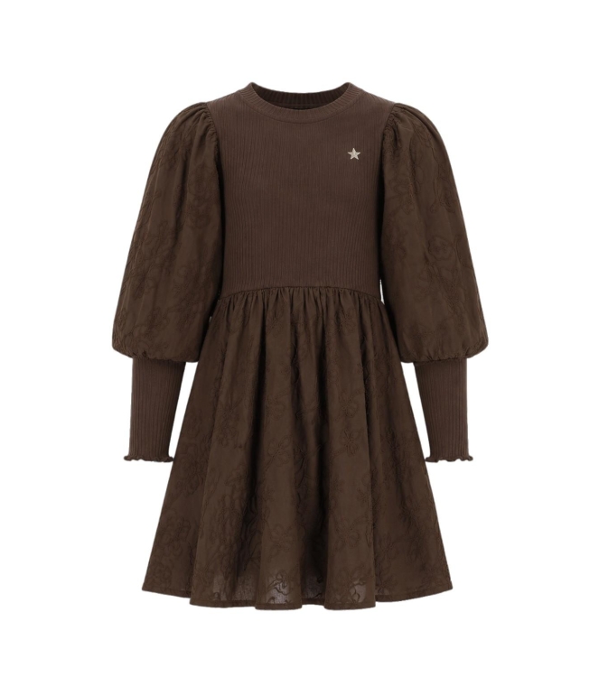 Like Flo jurken Choco F608-5815